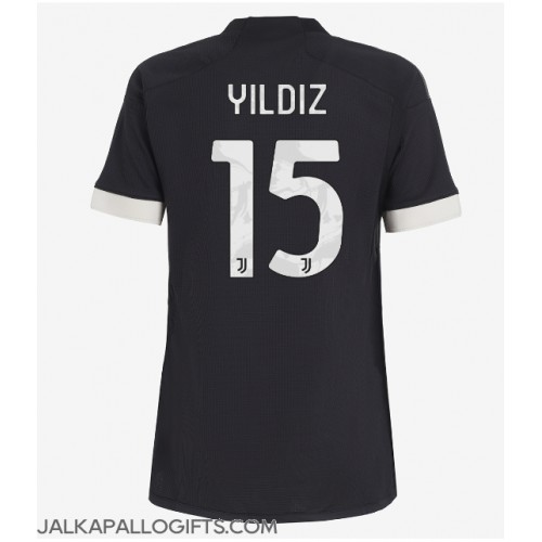 Juventus Kenan Yildiz #15 Kolmaspaita Naiset 2023-24 Lyhythihainen